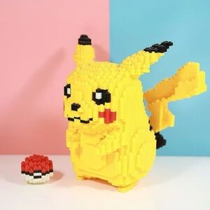 5210Pcs Pikachu Mini Building Blocks - Pokémon Model Toy for Kids & Collectors